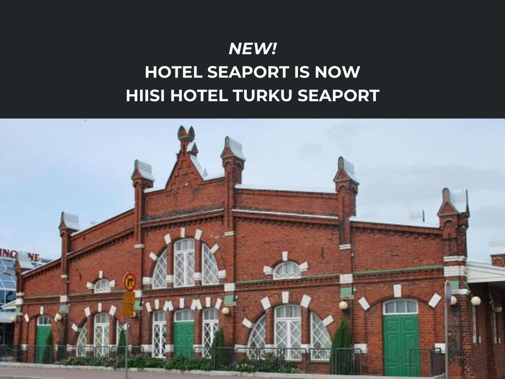Hiisi Hotel Turku Seaport Экстерьер фото